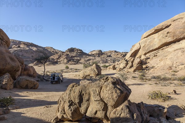 In the side gorge of the Khan River Valley