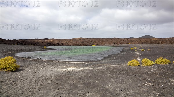 Water pool at Playa de Montaña Bermeja