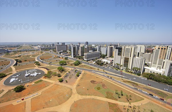 City view Brasilia from TV Tower