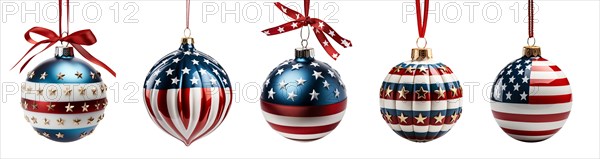 Set of beautifully decorative red