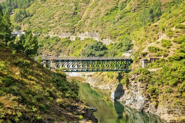 Mansara bridge view in Uttarakhand