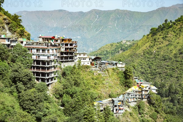 Saklana range hill view in Mussoorie