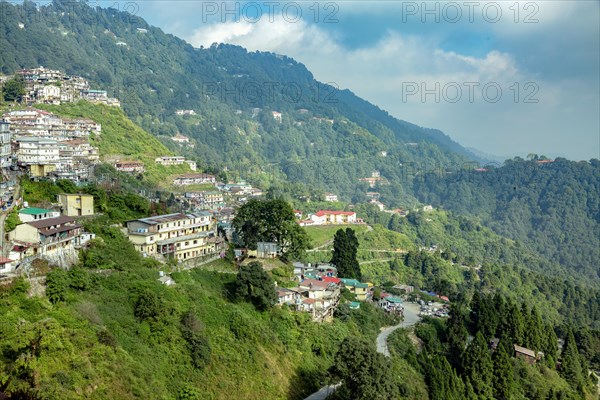 Saklana range hill view in Mussoorie