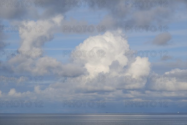 Clouds over the North Sea