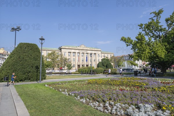 Freedom Square with the Palace of Justice