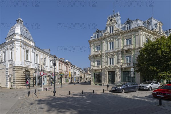 Old houses in neo-baroque style