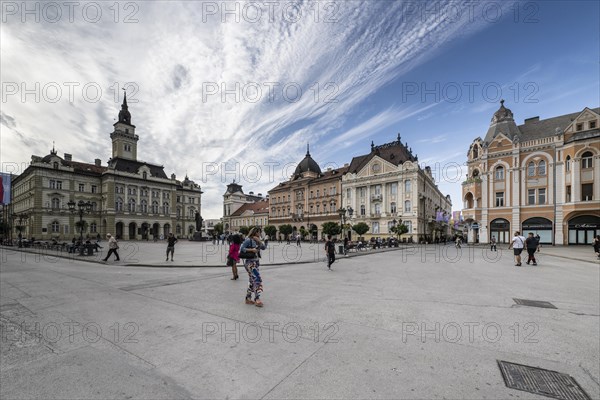 Main square with town hall