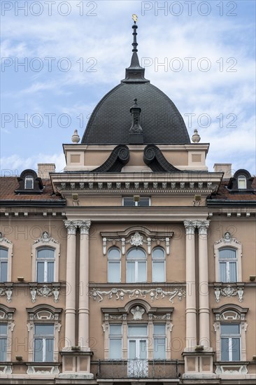 House facades on the main square