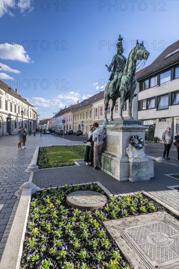 Equestrian statue of Andras Hadik