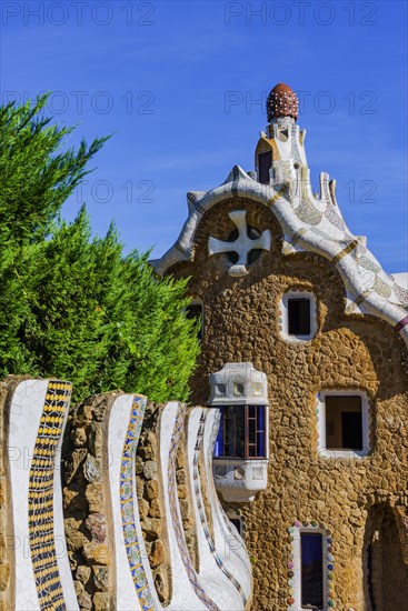 Porter's lodge pavilion in Park Guell