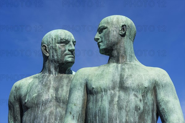 Male sculpture by Gustav Vigeland