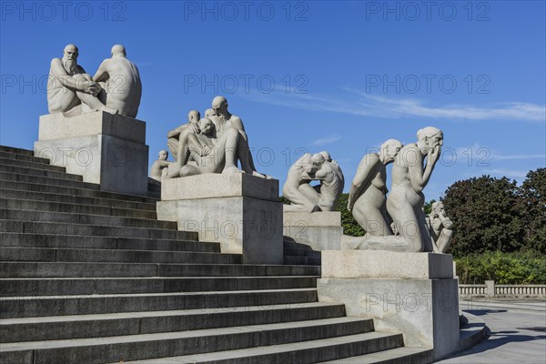 Monolith Sculpture by Gustav Vigeland