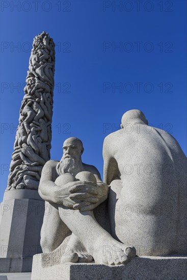 Monolith Sculpture by Gustav Vigeland