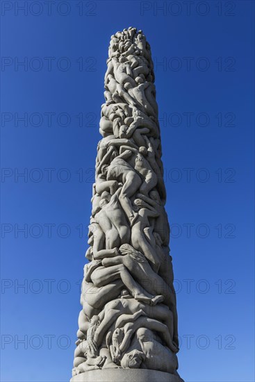 Monolith Sculpture by Gustav Vigeland