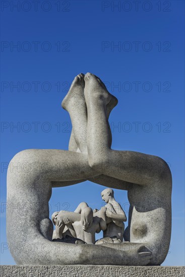 Human Sculpture by Gustav Vigeland