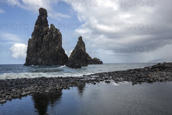 Volcanic rock formations