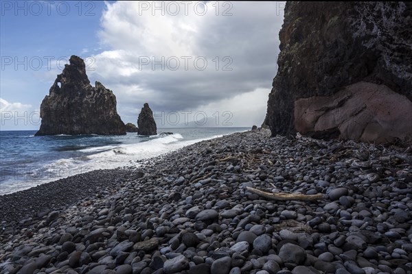 Volcanic rock formations