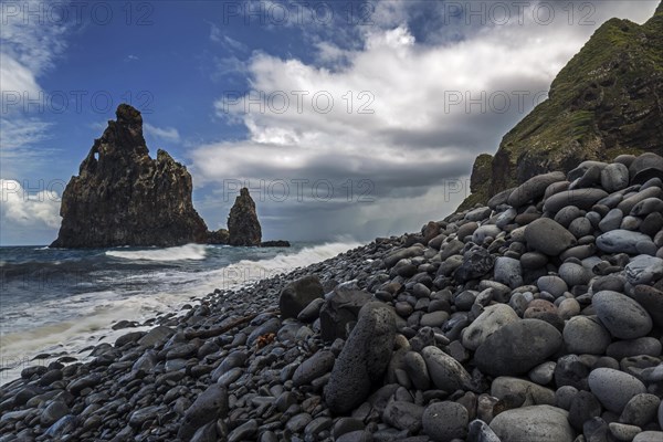 Volcanic rock formations