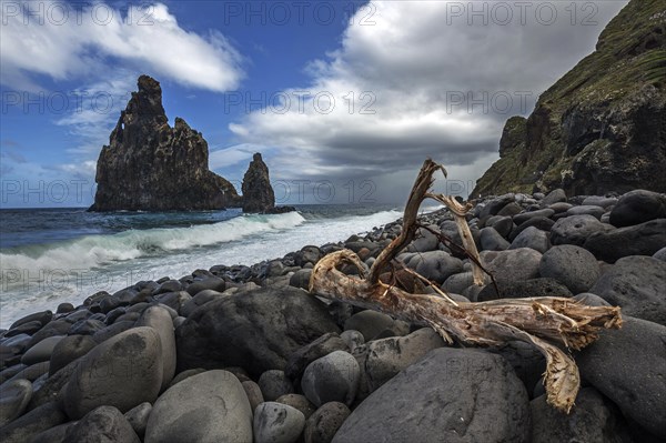 Volcanic rock formations