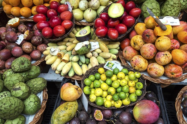 Exotic fruit stall