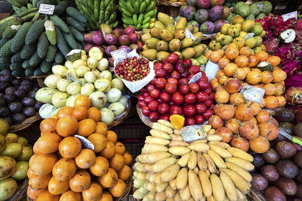 Exotic fruit stall