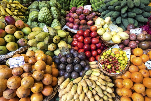 Exotic fruit stall