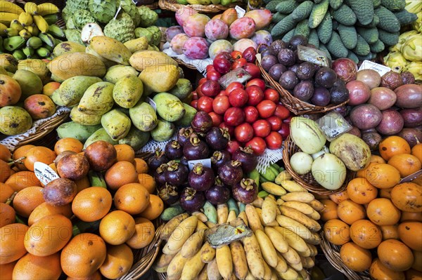 Exotic fruit stall