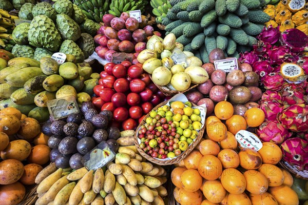 Exotic fruit stall