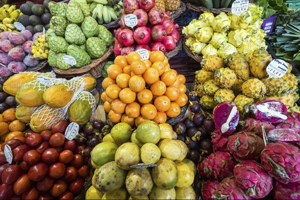 Exotic fruit stall