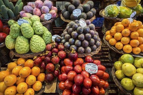 Exotic fruit stall