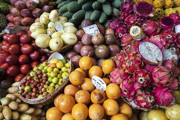 Exotic fruit stall