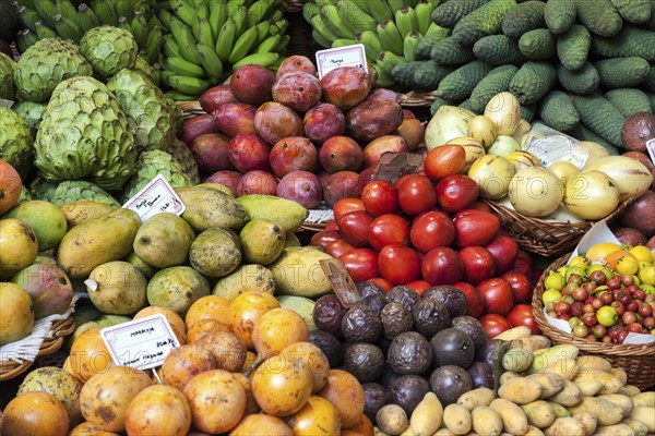 Exotic fruit stall