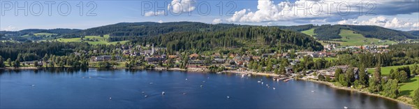 Landscape with Titisee in the Black Forest