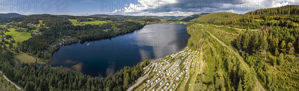 Landscape with Titisee in the Black Forest