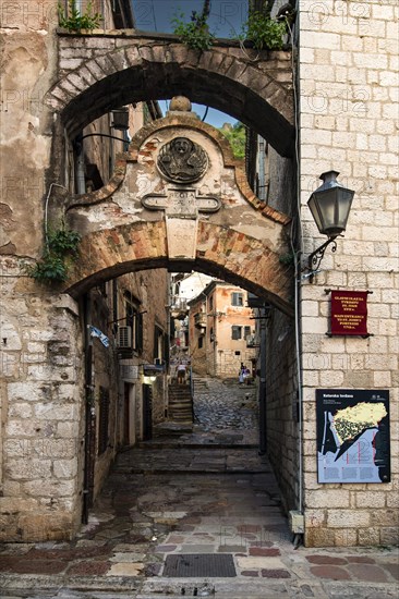 Historic Gate in the Evening