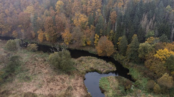 River Kamp in autumn