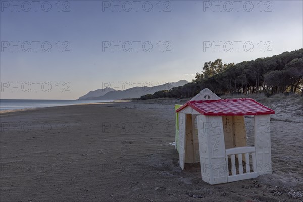 Playhouse on the beach