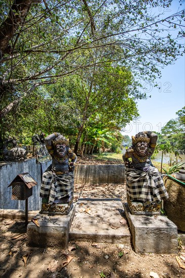 An abandoned temple and site in Bali