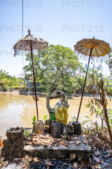 An abandoned temple and site in Bali