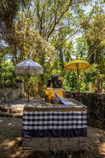 An abandoned temple and site in Bali