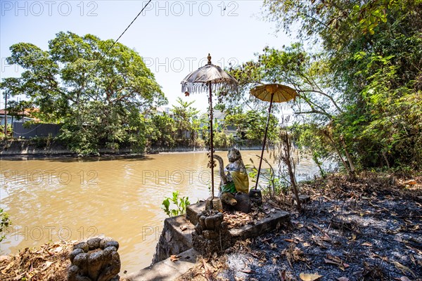 An abandoned temple and site in Bali