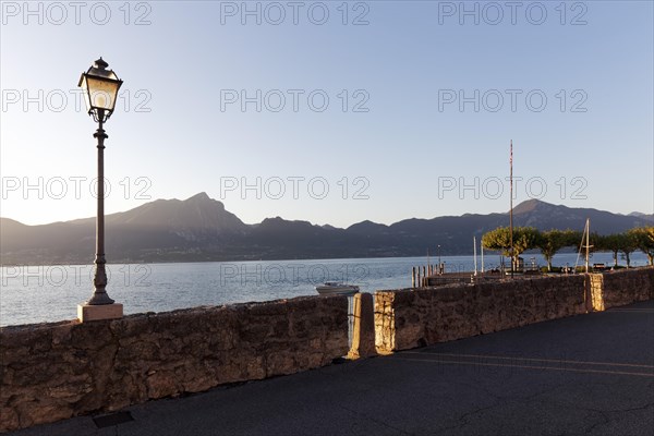 Promenade on the lakeside