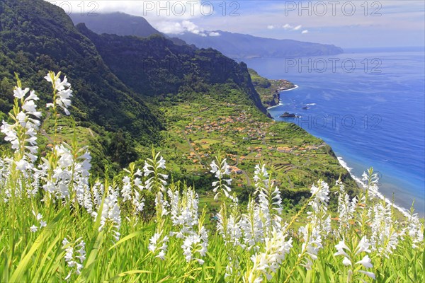 View from the viewpoint Miradouro da Beira da Quinta on Sao Jorge