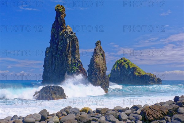 Rocks in the sea