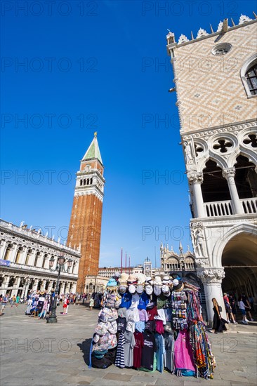 Souvenir stall at St Mark's Square