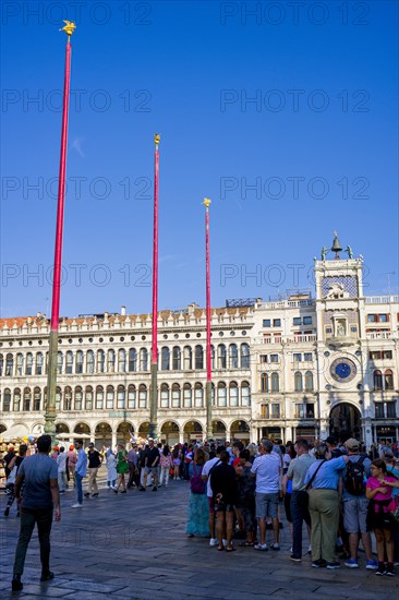 Flagpoles on St Mark's Square