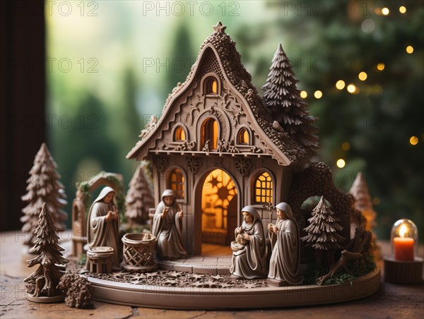 Christmas nativity scene