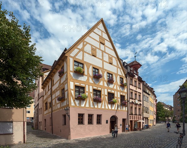 Historic half-timbered ensemble