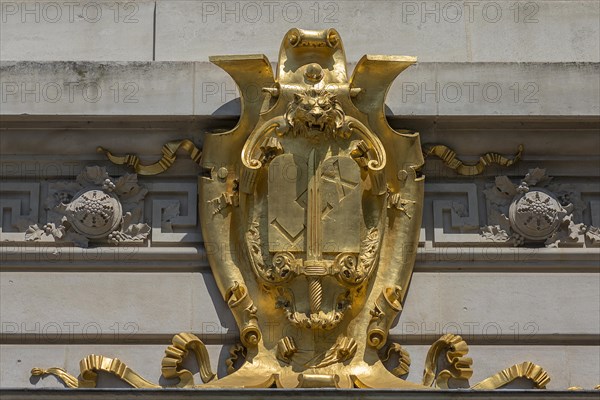 Sign of the Armoury of the Law from the Palais de Justice