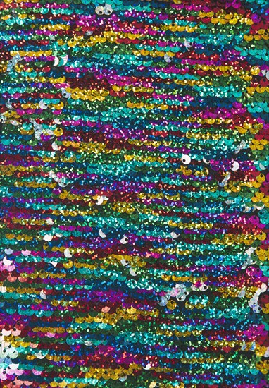 Abstract backdrop multicolored sequins background